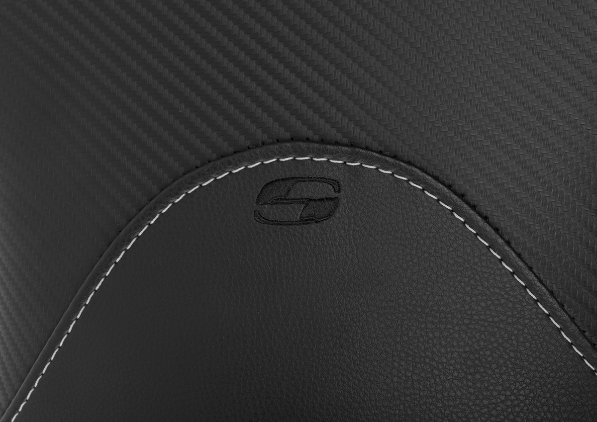 Adventure Tour Seat - One-Piece - Standard - Stitched - Black - BMW
