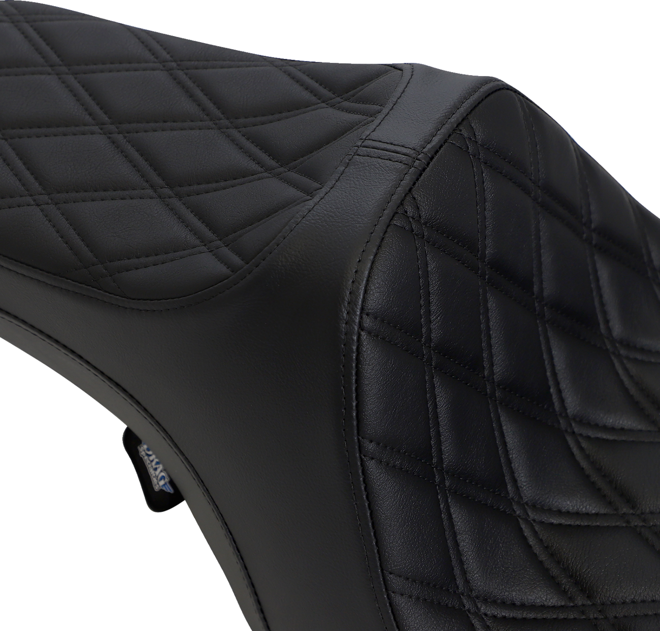 Predator III Seat - Double Diamond - Black Stitched - FLHR/FLHX '99-'07