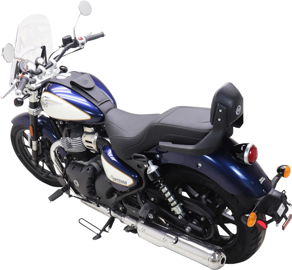 Tank Bib With Pouch - Plain - Royal Enfield