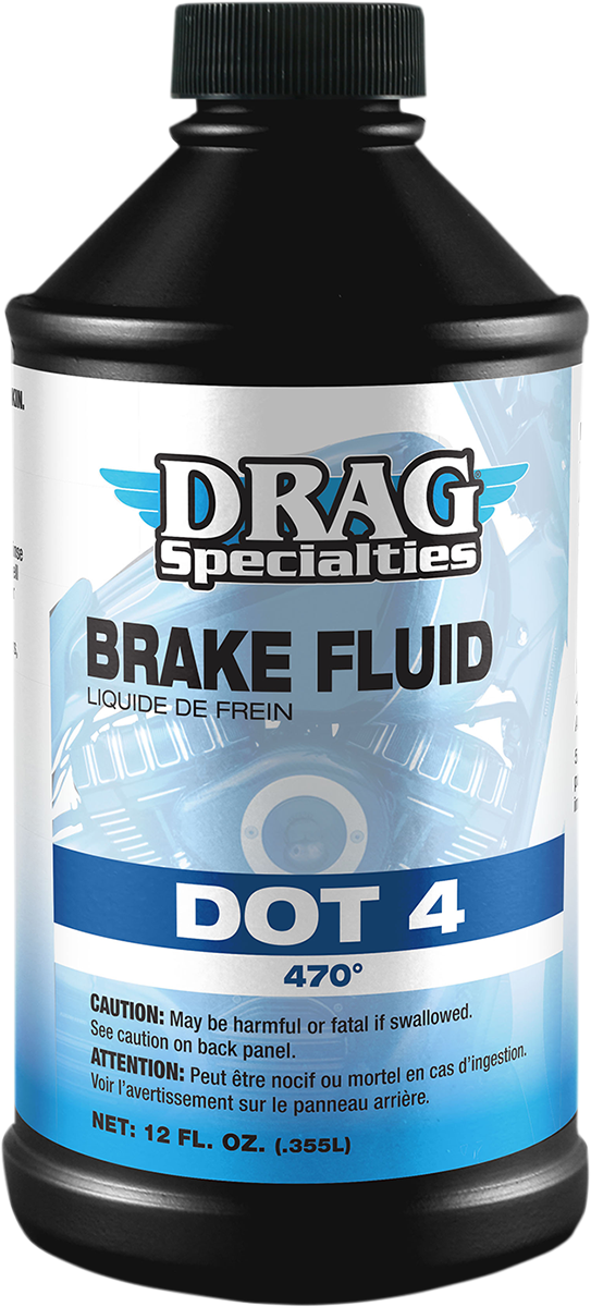 DOT 4 Brake Fluid - 12 U.S. Fl Oz.