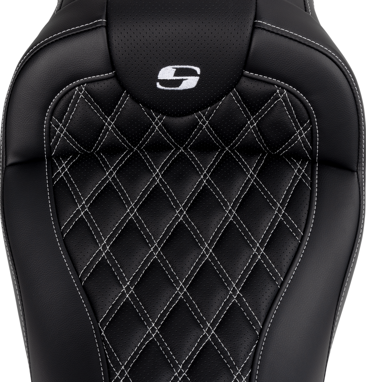 Roadsofa™ Seat - With Backrest - White Stitch - FL '08-'23
