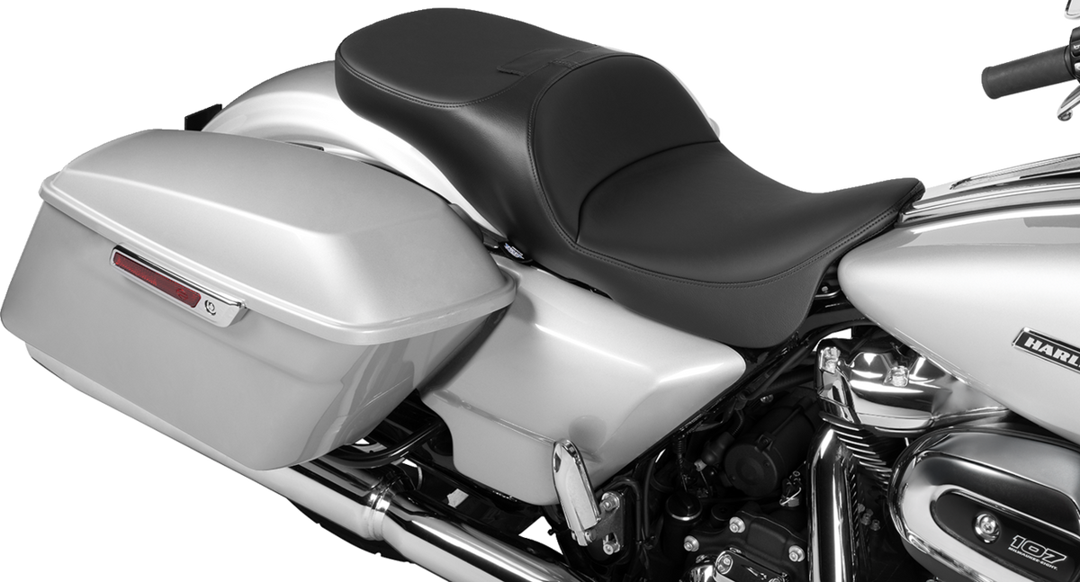 Extended Reach Freedom Seat - Solar Leather - Smooth Vinyl - FLT/FLH '09-'25