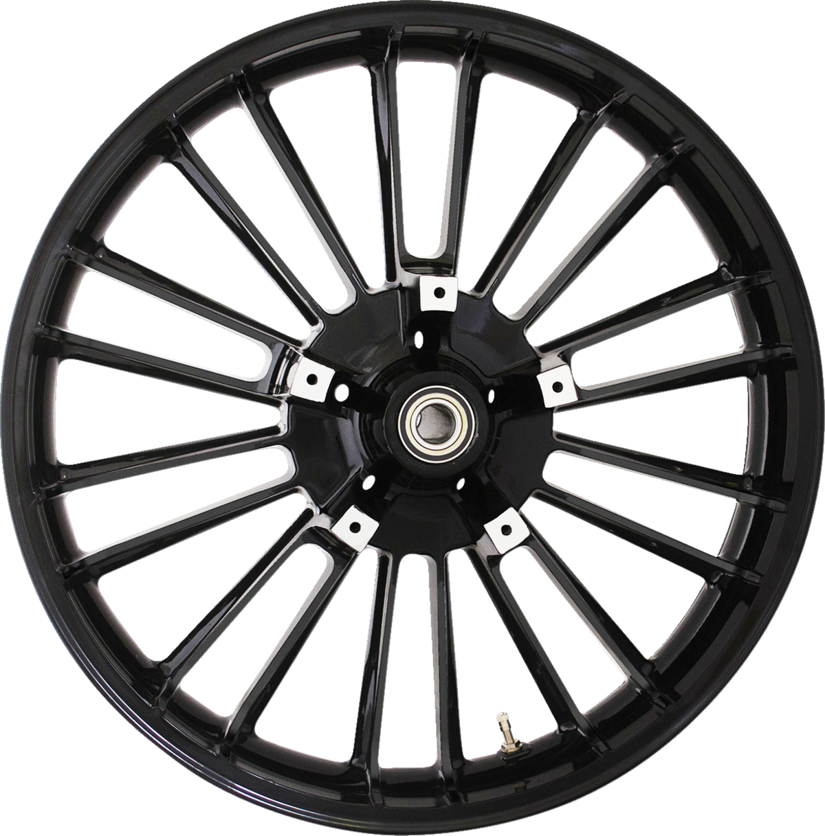 Wheel - Atlantic 3D - Front - Dual Disc/With ABS - Black - 21x3.5