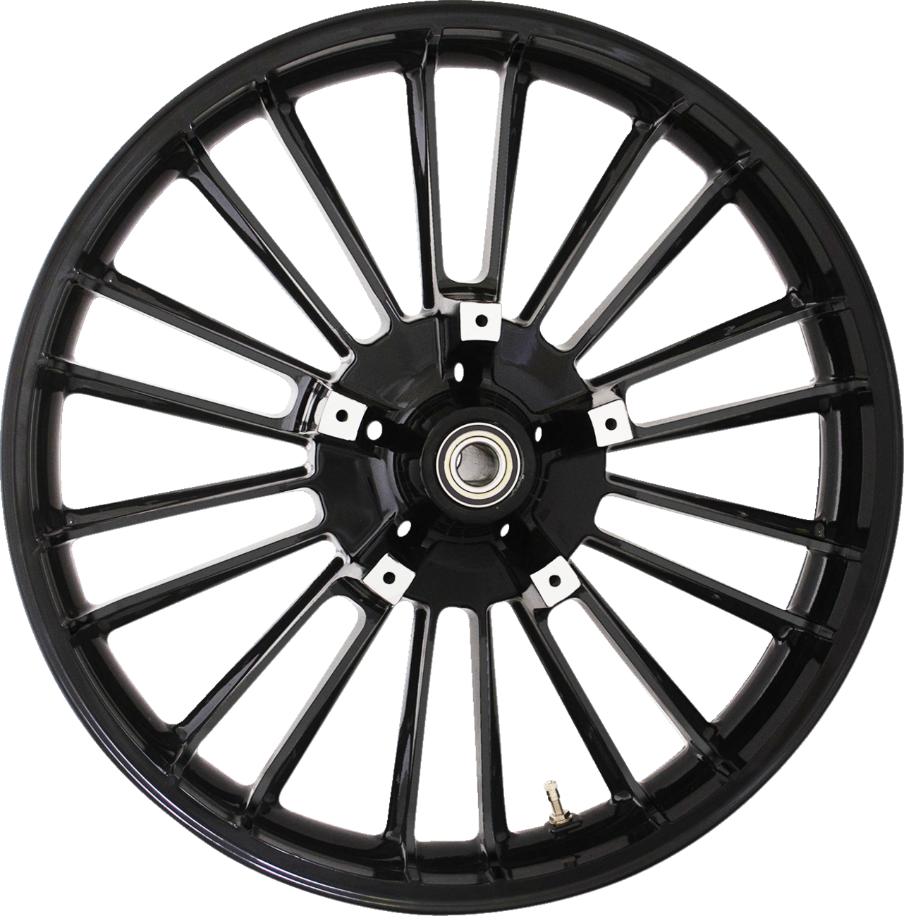 Wheel - Atlantic 3D - Front - Dual Disc/With ABS - Black - 21x3.5