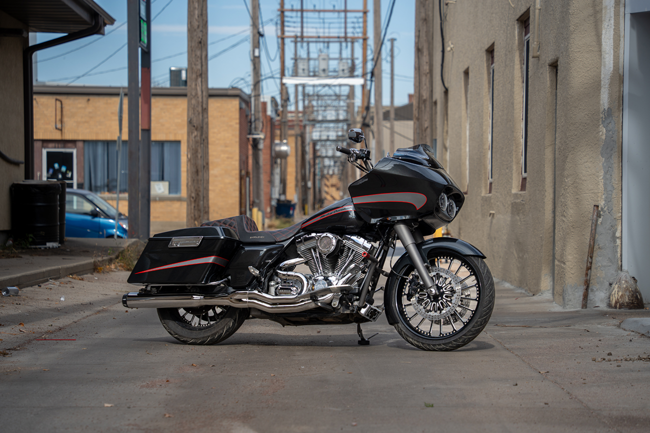 Slicer Front Fender - Black - 16"-19" - HD Touring/Trike