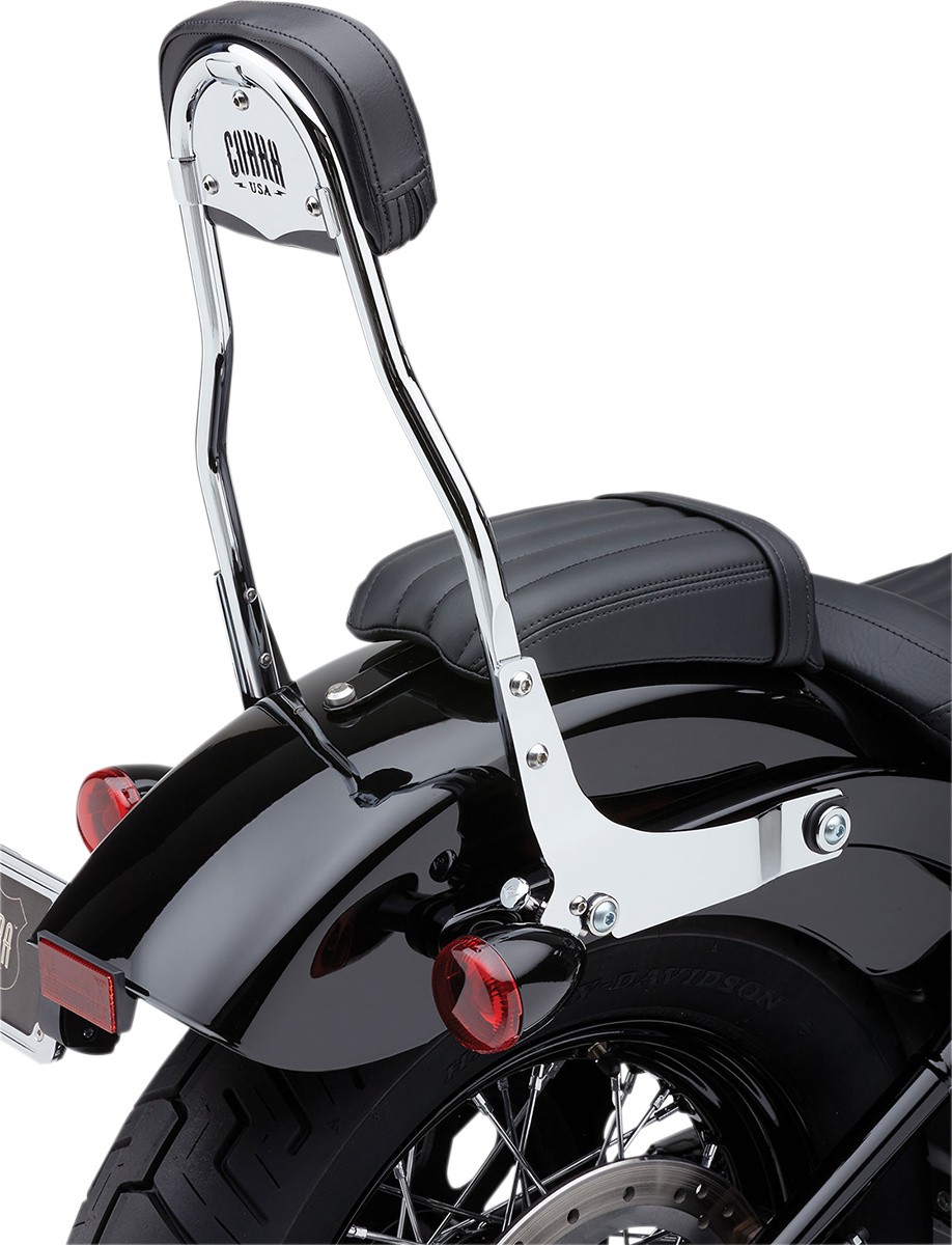 Backrest Kit - 14" - Chrome - FXLR