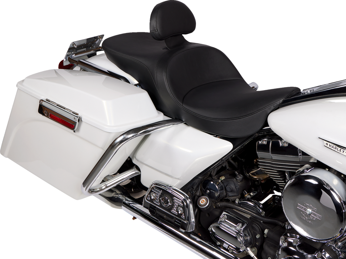 Freedom Seat - Solar Leather - Black - FLH '97-'07
