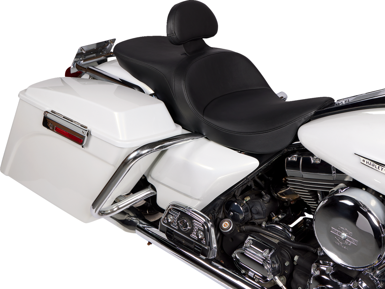 Freedom Seat - Solar Leather - Black - FLH '97-'07