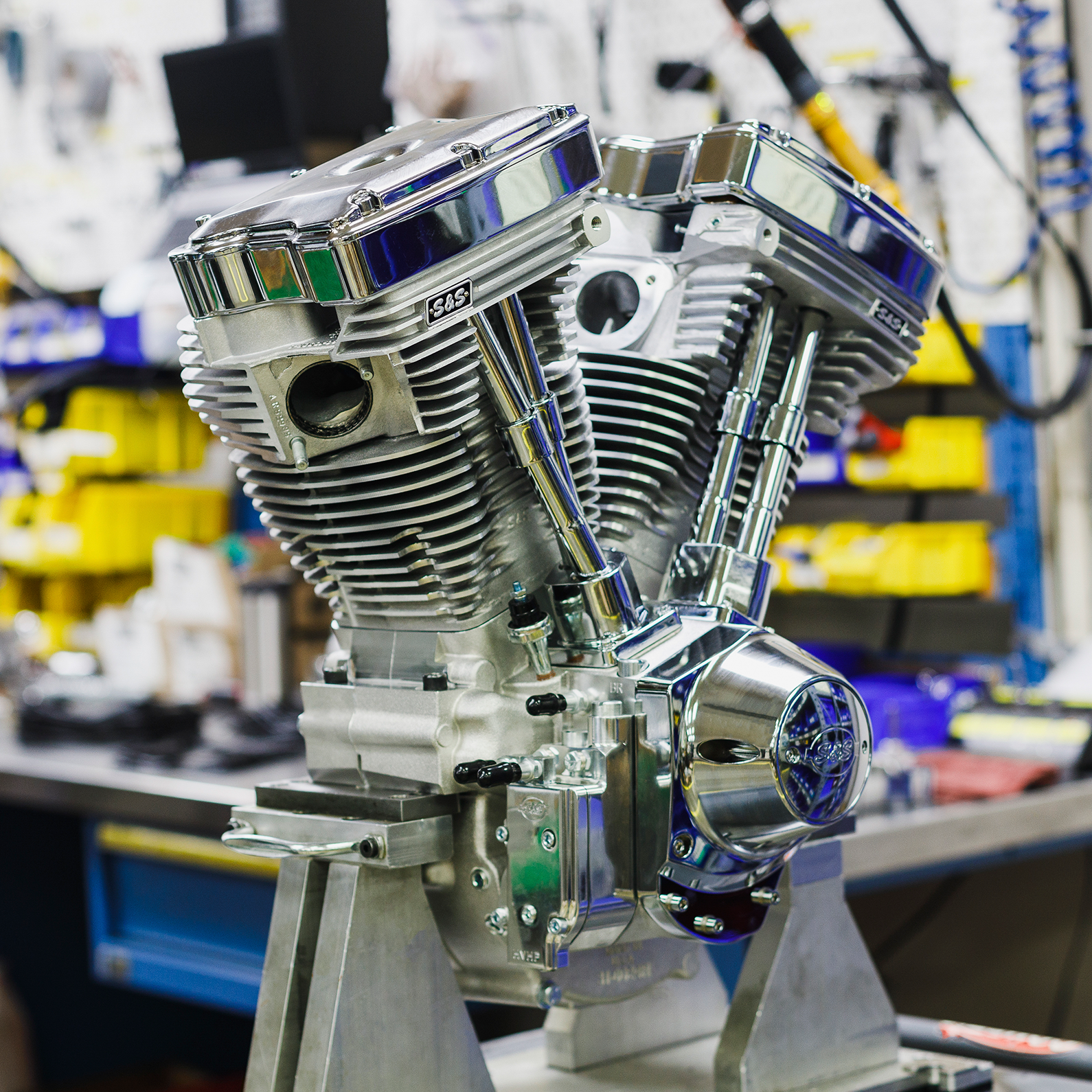 V124 Long Block Engine