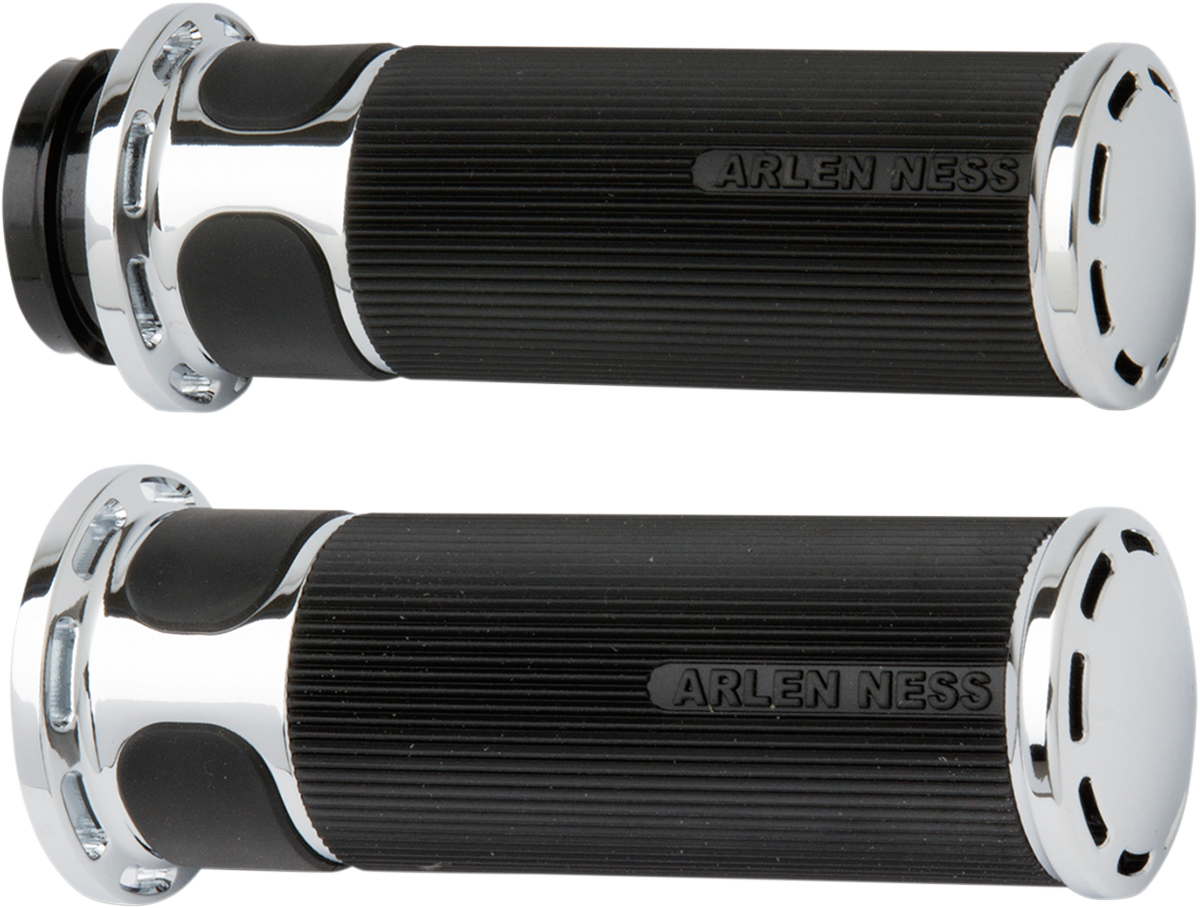Slot Track Grips - TBW - Chrome