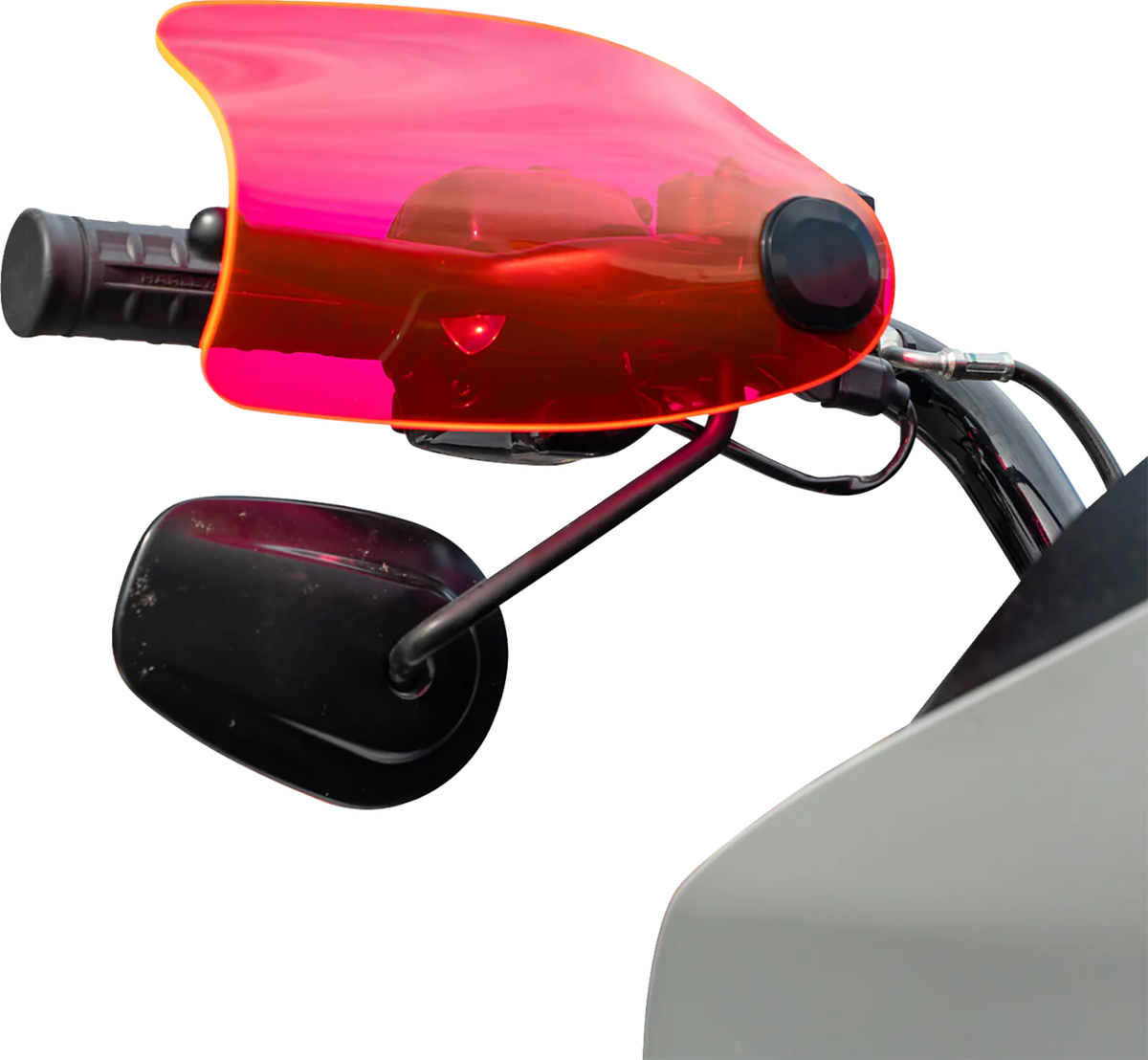 Flare® Handguards - Harley-Davidson Hydraulic Clutch - Pink Ice