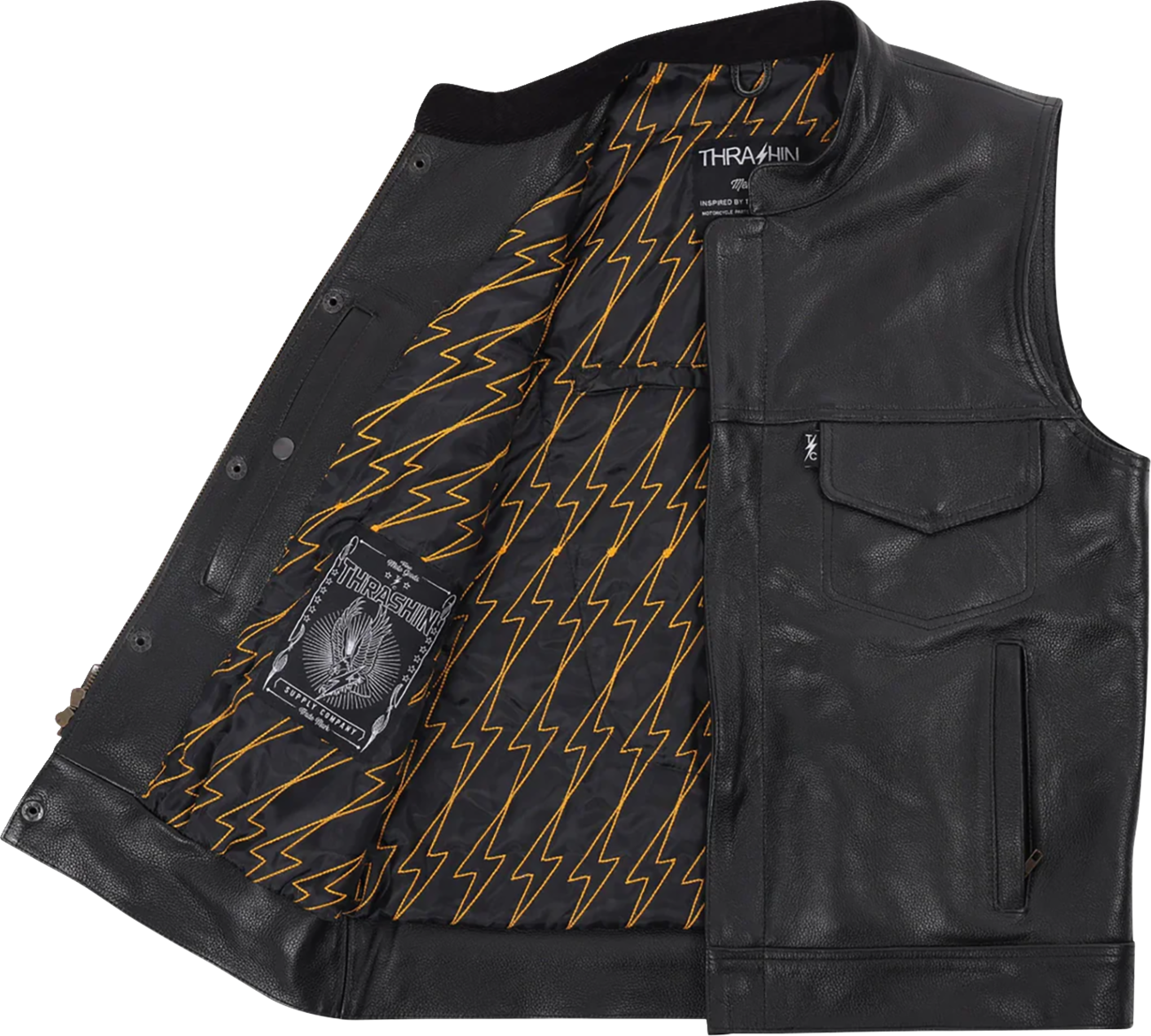 Mulholland Leather Riding Vest