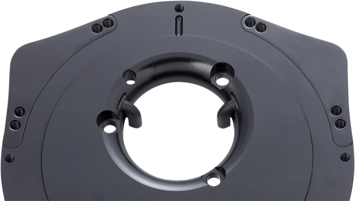 Replacement Breather Bolt Cover Plate - Inverted/Method/Clear Tear/Sidekick - Left - Black