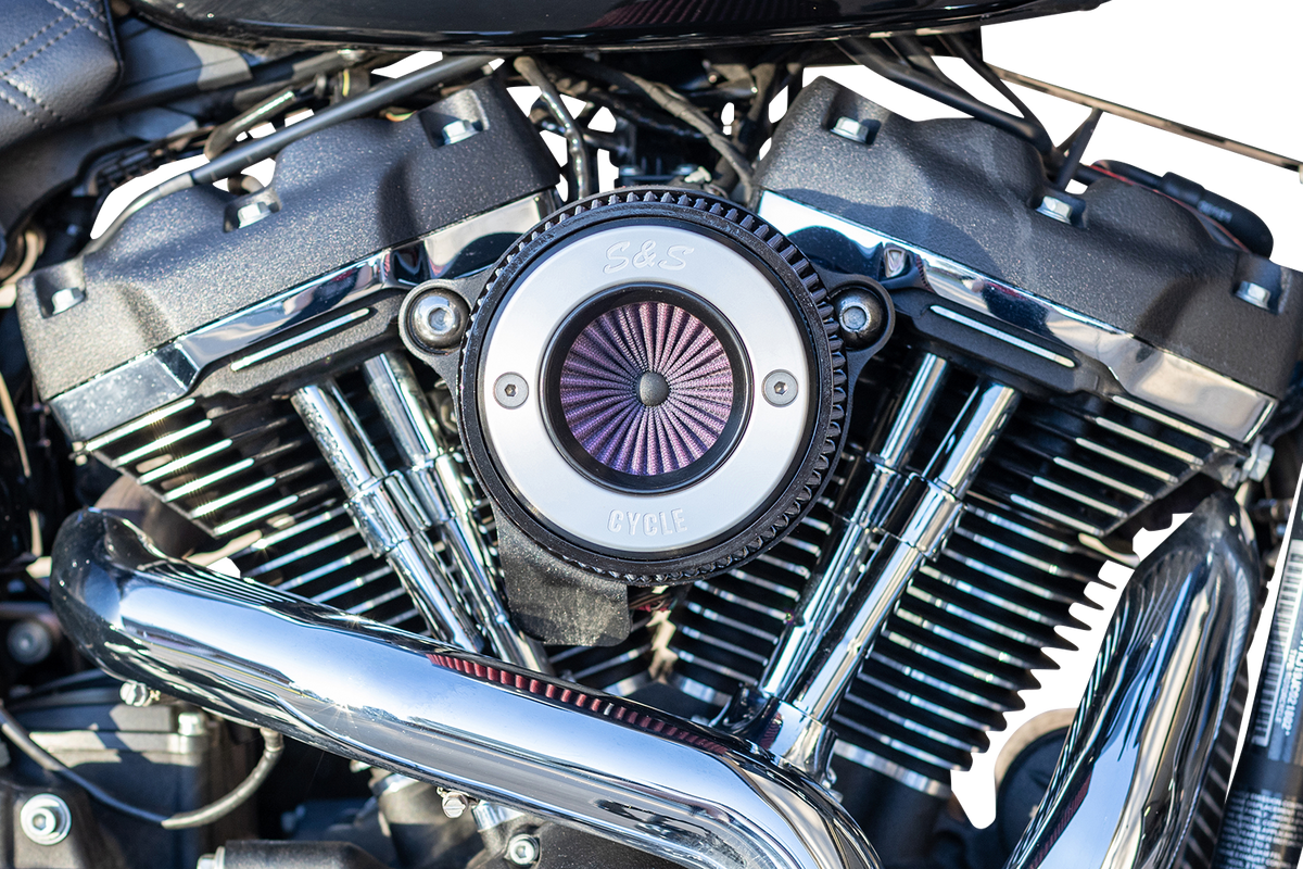 Air Stinger Stealth Air Cleaner Kit - Chrome Ring