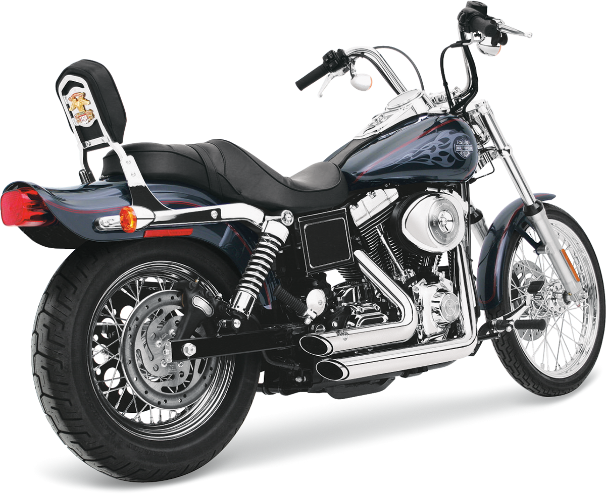 Shortshots Staggered Exhaust System - Chrome