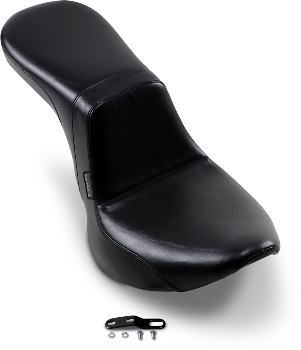 Daytona 2-Up Seat - Without Backrest - Smooth - Black - FX/FL '18-'23