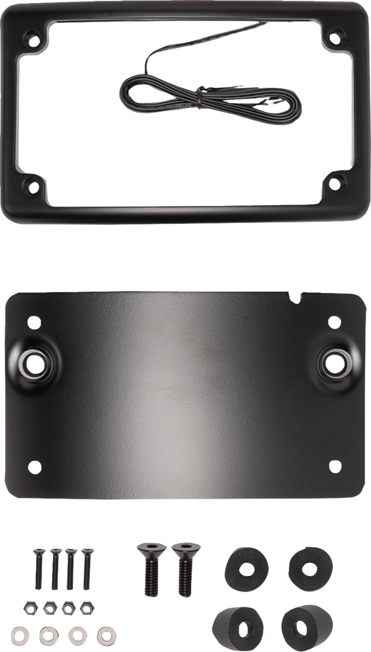 Curved License Plate Kit