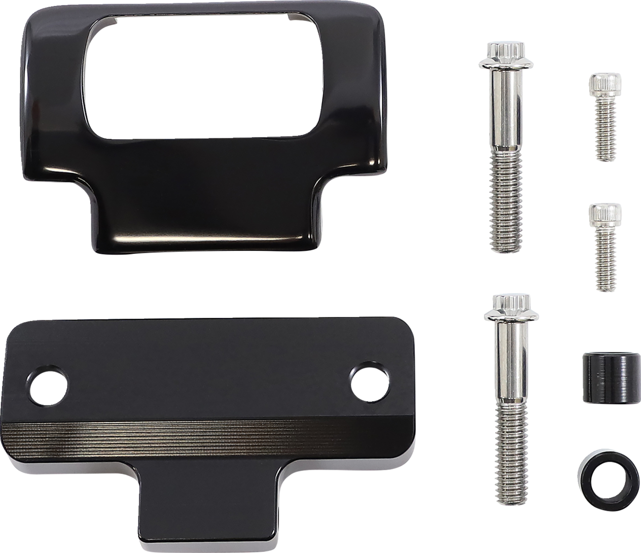Gauge Mount - Single - Black - M8