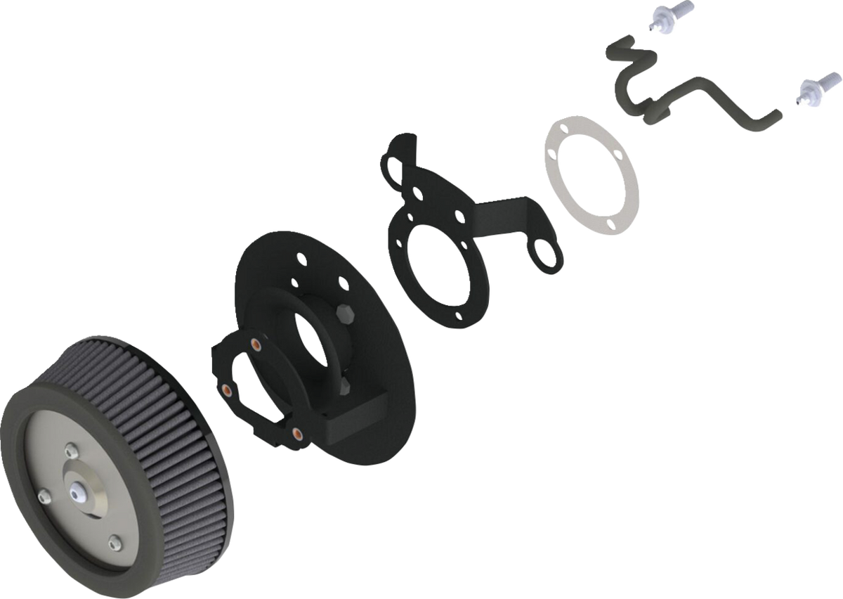 VO2 Naked Air Intake - Dyna