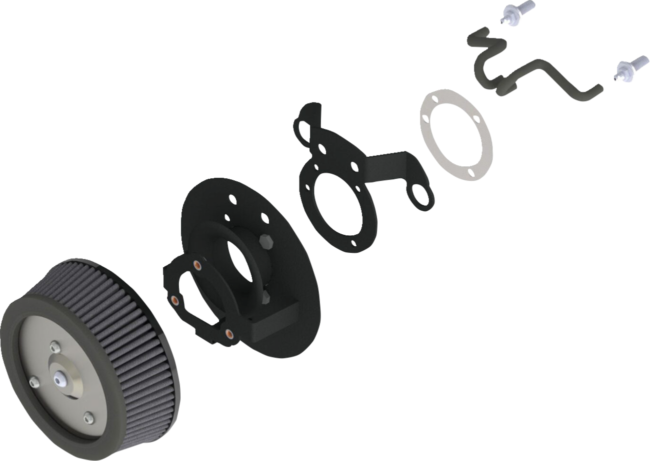 VO2 Naked Air Intake - Dyna