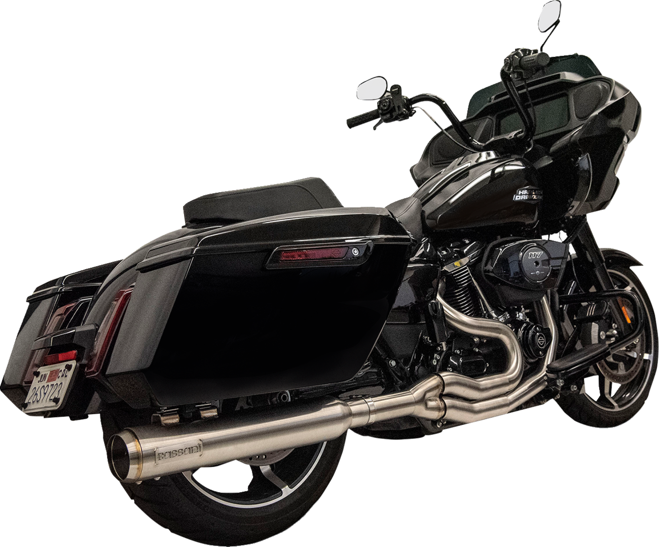 2-Into-1 High Horsepower Exhaust System - Stainless Steel - M8