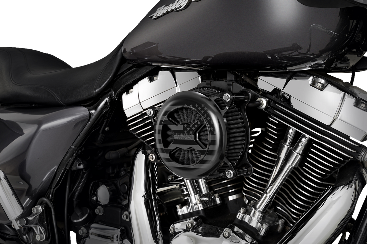 VO2 America Air Intake Kit - Black - Dyna/Softail/Touring