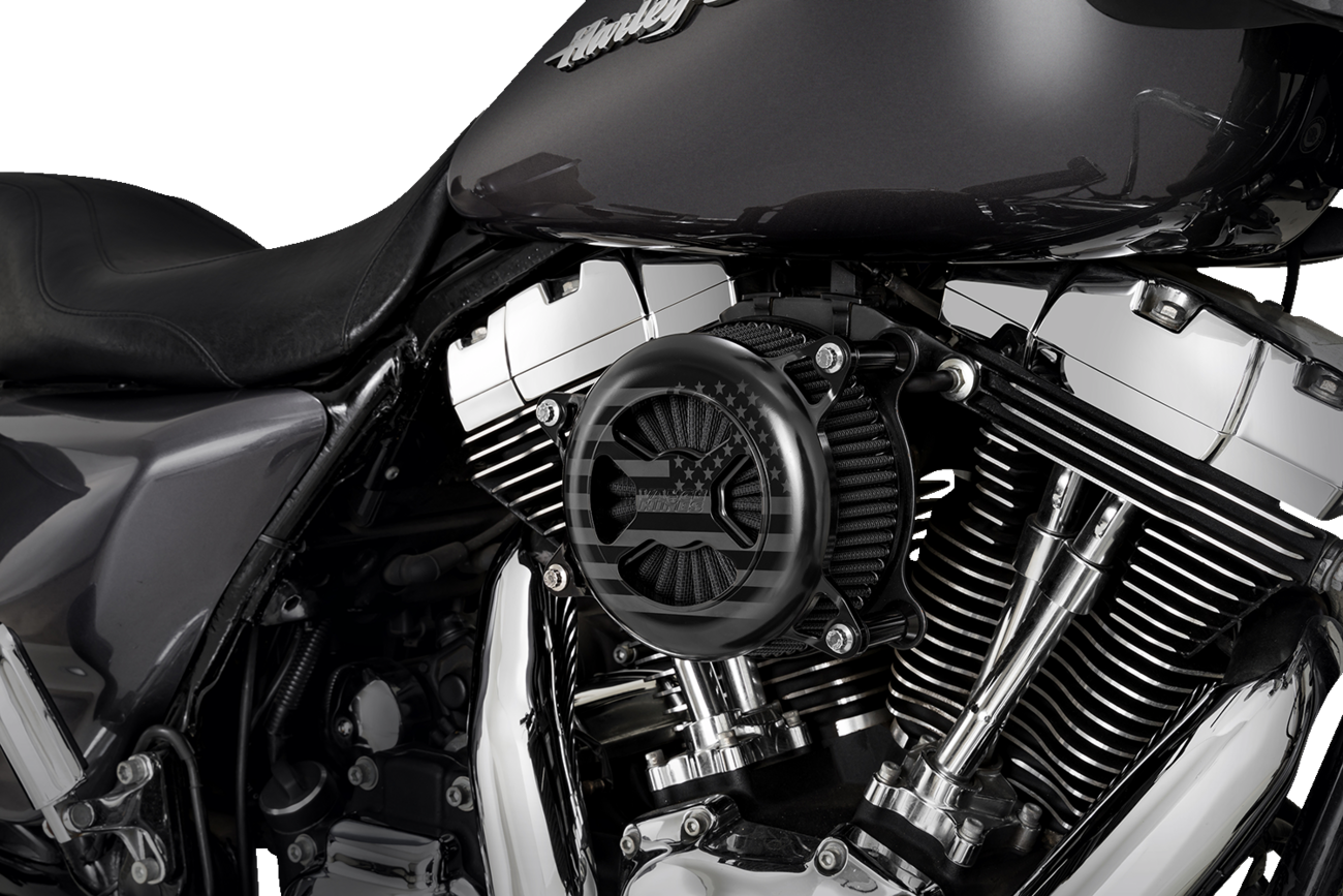 VO2 America Air Intake Kit - Black - Dyna/Softail/Touring