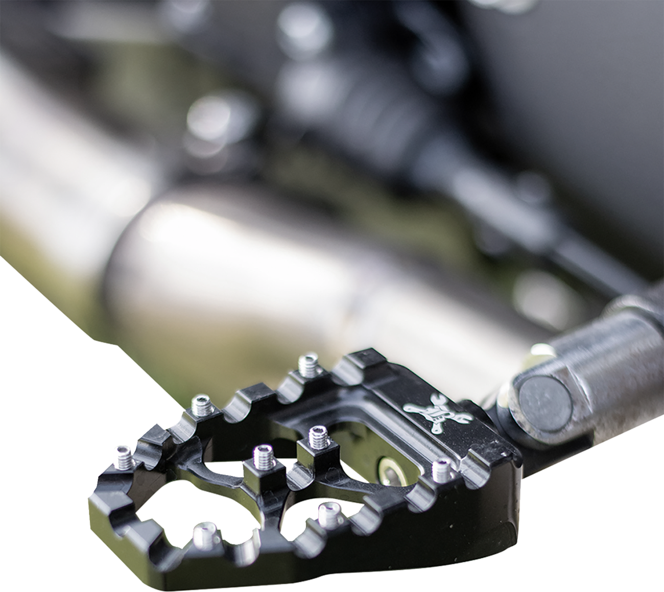MX Evolution Driver Pegs - Black - Sportster/Dyna