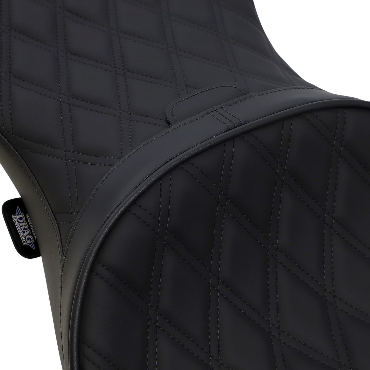 Low Touring Seat - Solar Reflective - Double Diamond - With Backrest Receiver - FL '08-'23