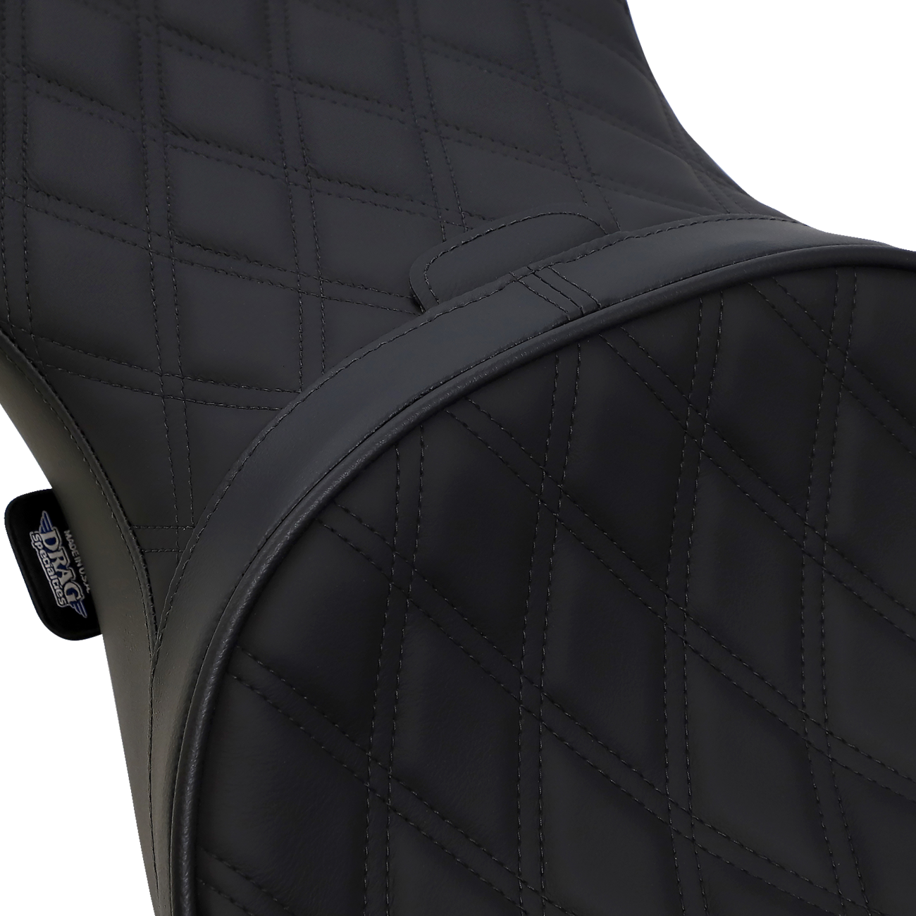 Low Touring Seat - Solar Reflective - Double Diamond - With Backrest Receiver - FL '08-'23