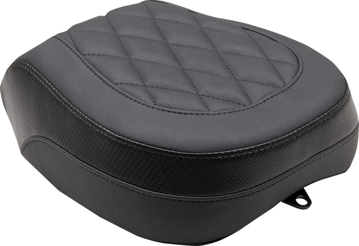 Recessed Passenger Seat - Black - Diamond Stitch - Chief '22-'23
