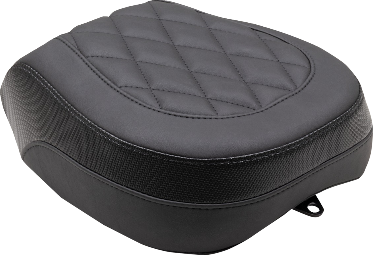 Recessed Passenger Seat - Black - Diamond Stitch - Chief '22-'23