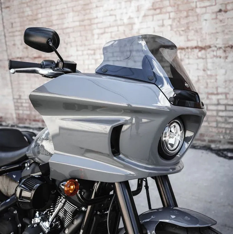 Flare® Windshield - 6" - Dark Smoke - FXLRST