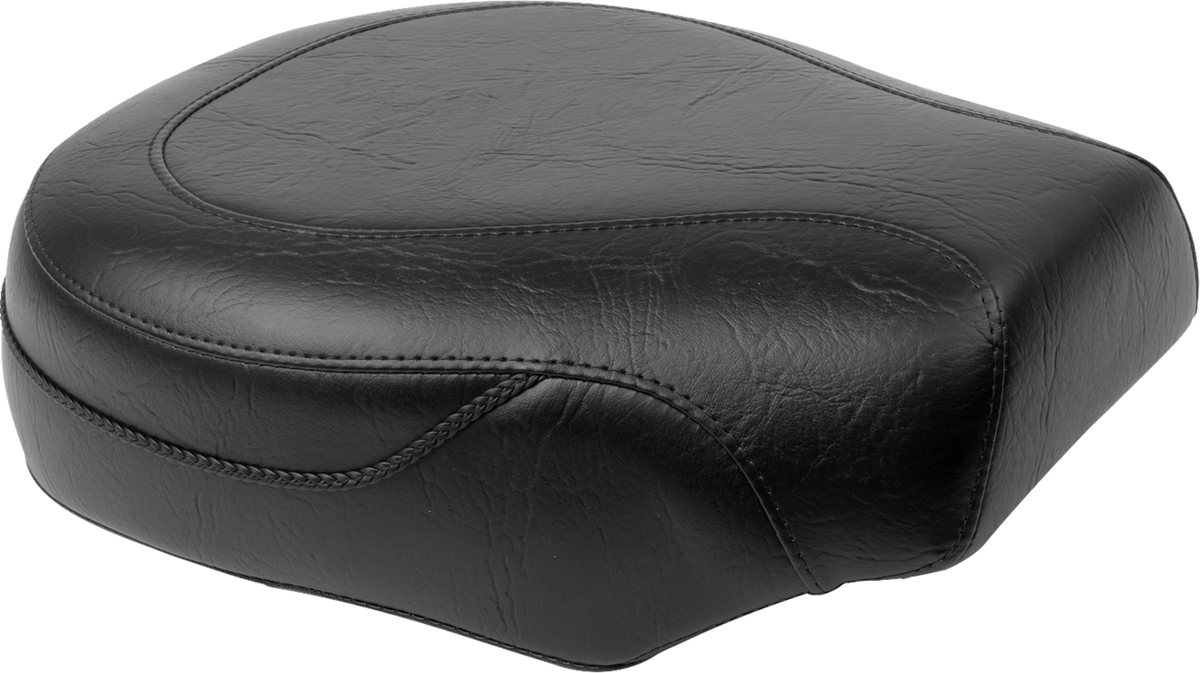 Seat - Vintage - Wide - Touring - Without Driver Backrest - Two-Piece - Smooth - Black