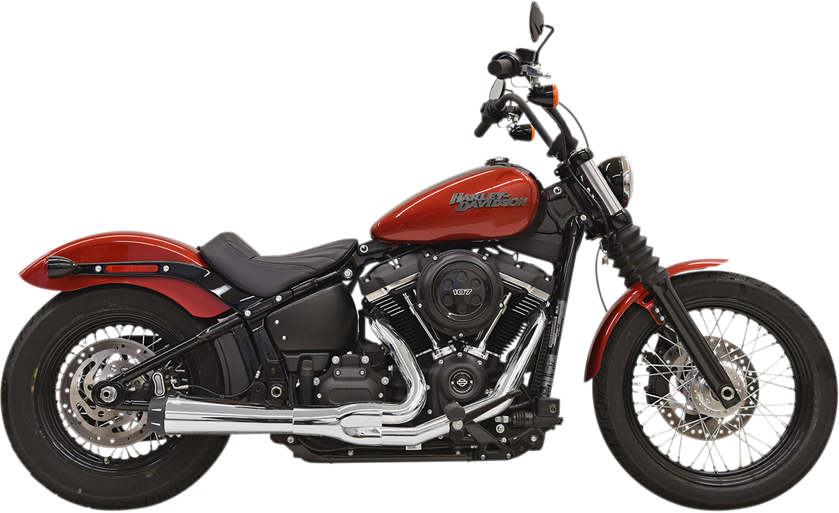 2-Into-1 Road Rage Exhaust System - Chrome