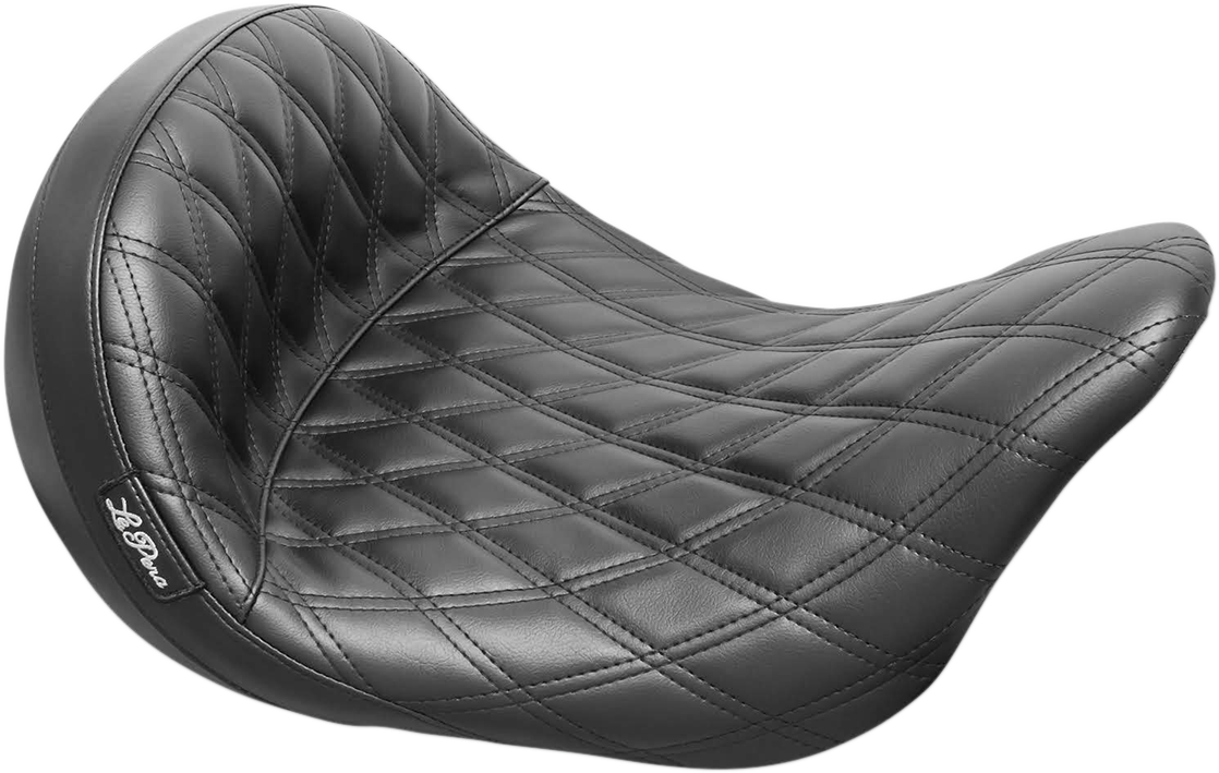 Monterey Sport Solo Seat - Double Diamond - Black - FL '08-'22