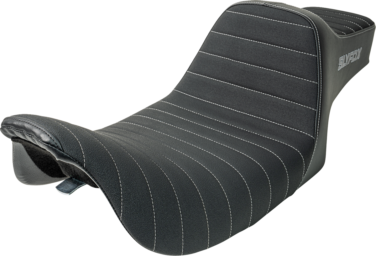 High Noon Seat - Vinyl - Classic Stitch - Gray Logo - FL '97-'07