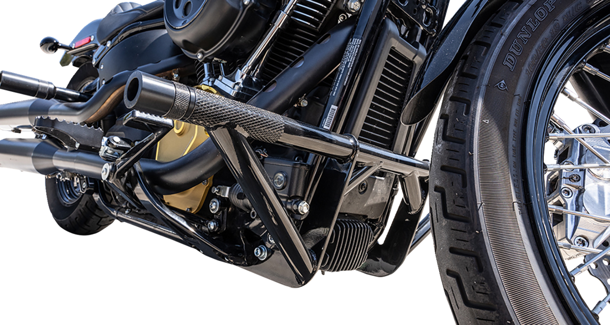Front Brawler Kit - Black - HD Softail