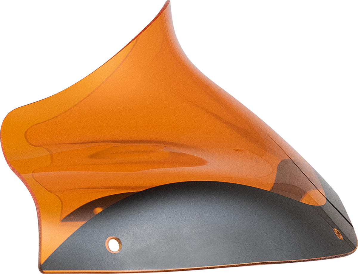 Kolor Flare® Windshield - 8" - Orange - '98-'13 FLTR