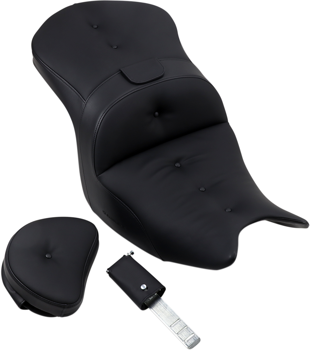 Seat - Roadsofa™ - With Backrest - Pillow Top - Black