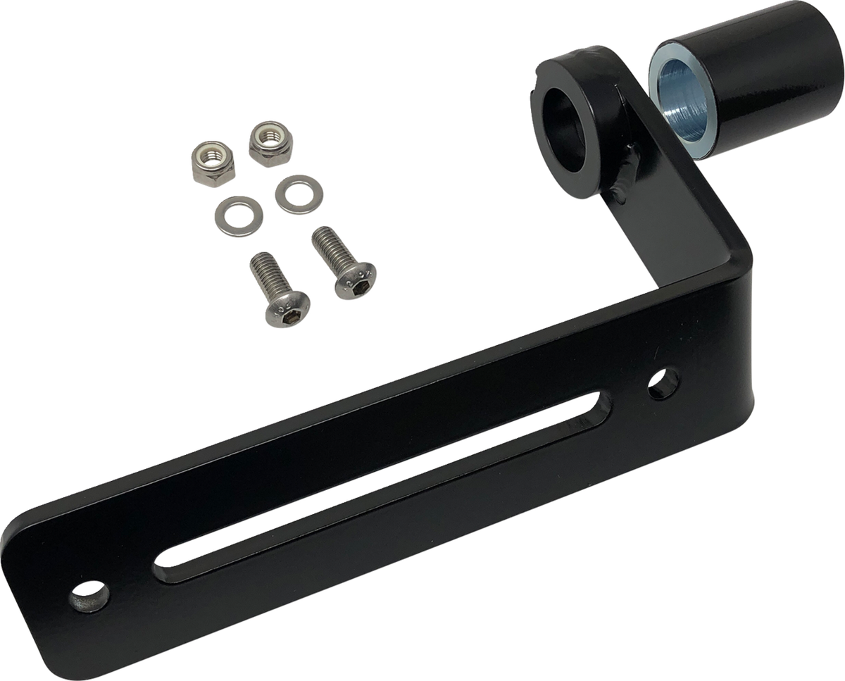 License Plate Bracket - Black - M8 Softail