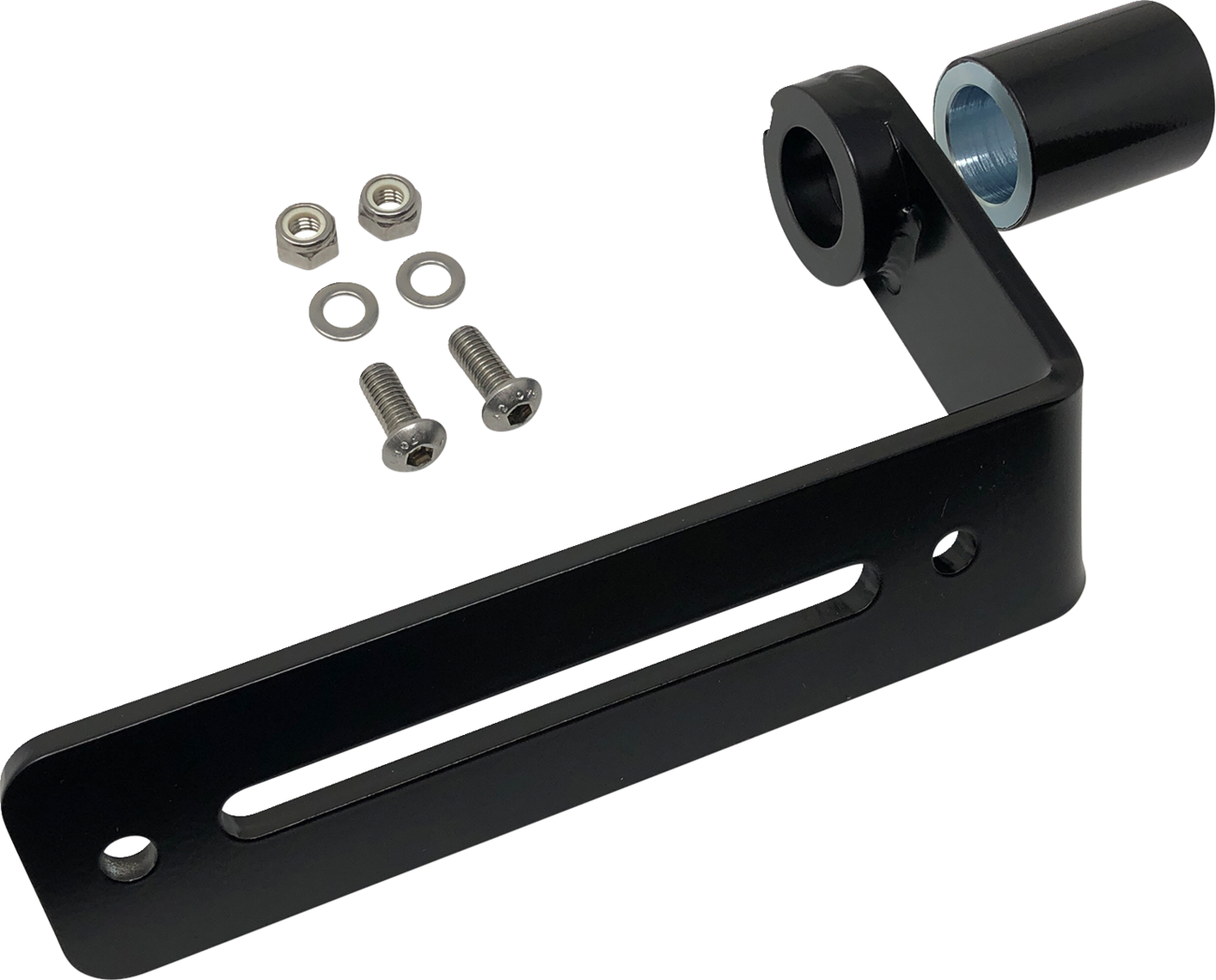 License Plate Bracket - Black - M8 Softail