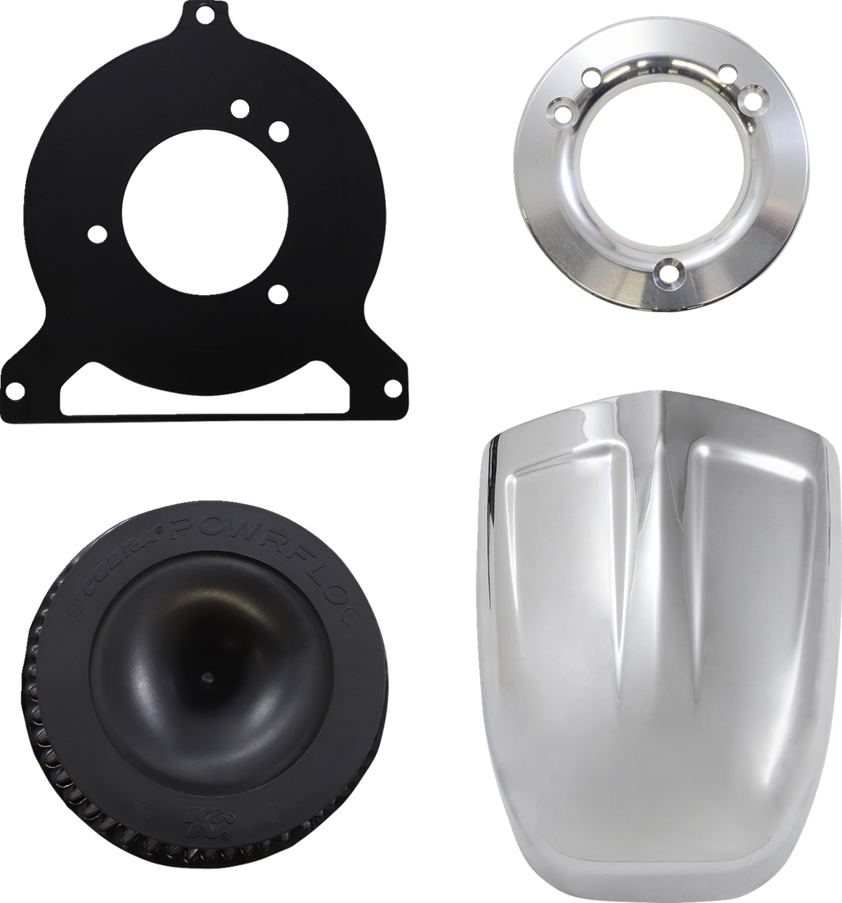 PowrFlo Air Intake Kit - Chrome