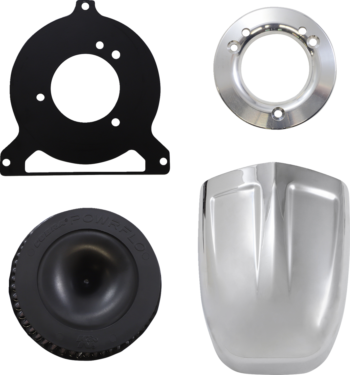 PowrFlo Air Intake Kit - Chrome
