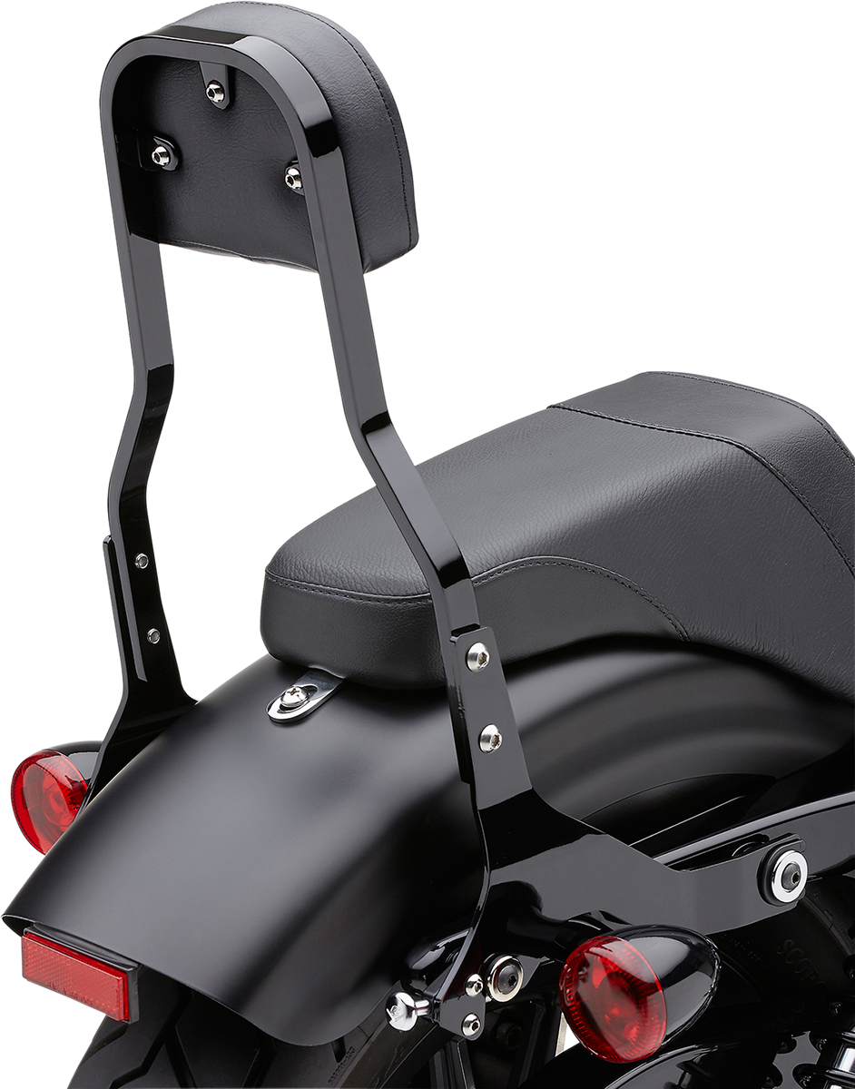 Backrest Kit - 14" - Black - Softail