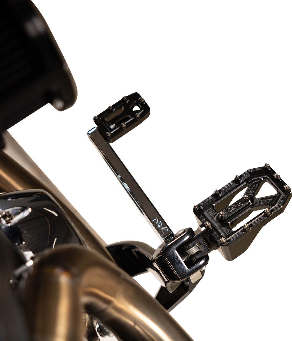 Aggressor Foot Pegs - Rear - Black - HD '72-'25