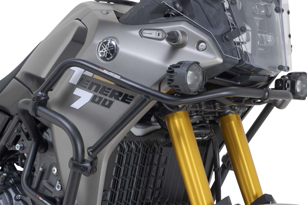 Upper Crash Bar - Black - Yamaha - Tenere