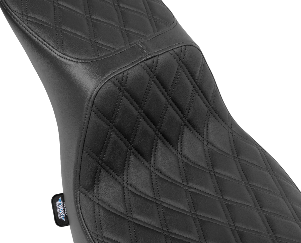Predator 2-Up Seat - Vinyl - Double Diamond - Black Stitching - FLSB/FXLRS '18-'24