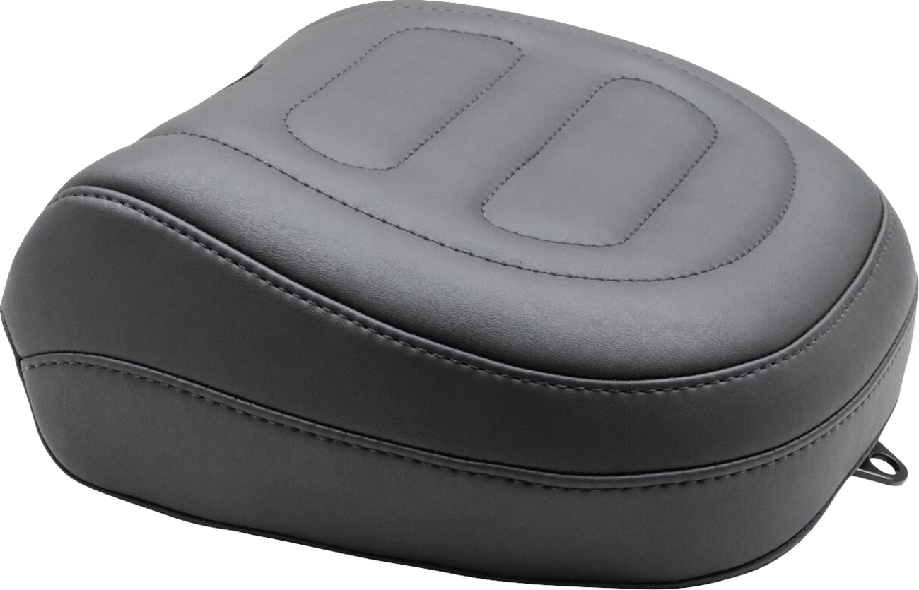 Passenger Touring Seat - Black - Trapezoid Stich - FXFB/FXFBS