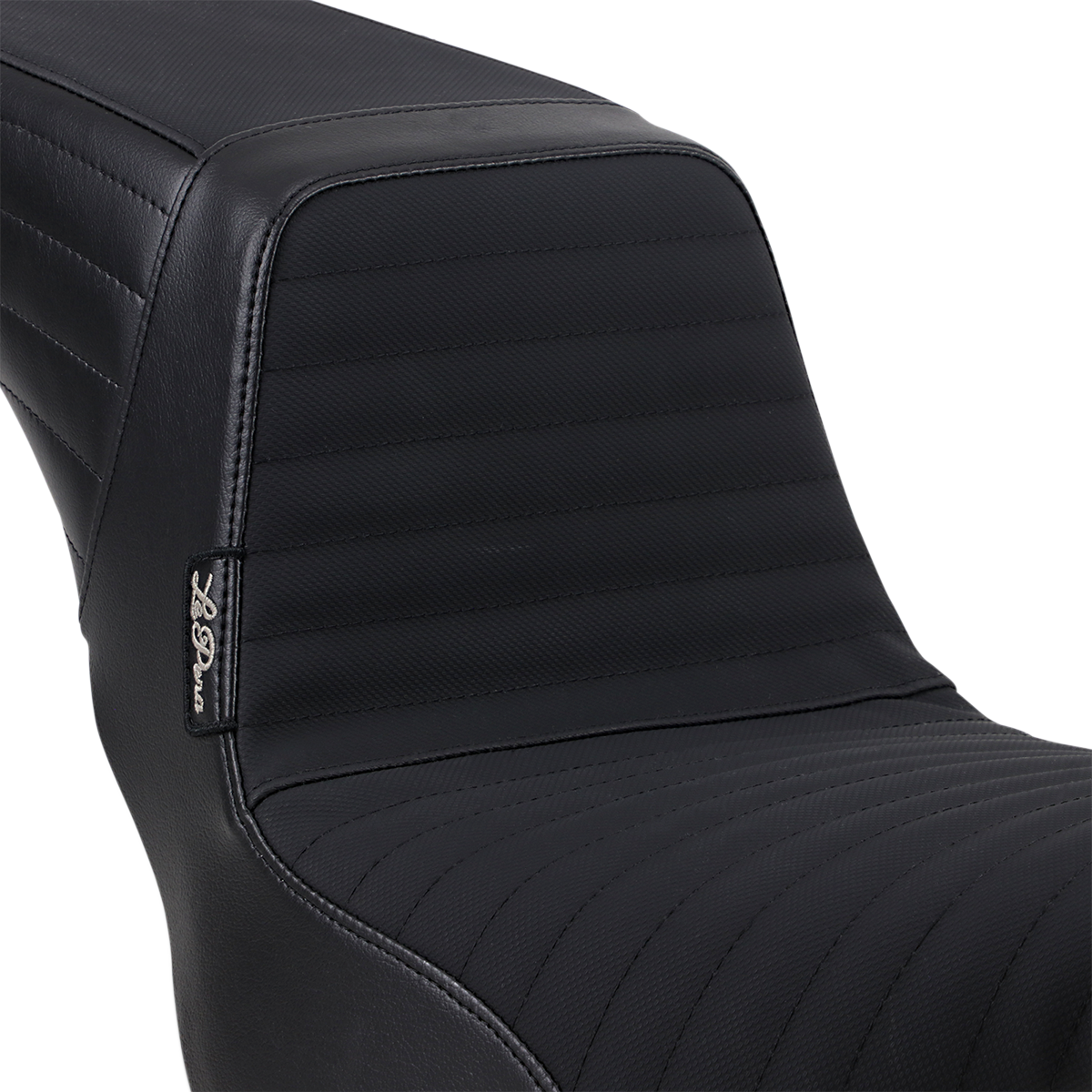 Kickflip Seat - Pleated W/ Gripp Tape - Black - Softail '18-'23